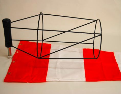 Windsock and Frame Combos : Airport Windsock - windsocks, wind socks, aviation windsocks, windsock frames, Windsocks Wind Socks, Seattle Waterfront, Yard Tools, Industrial Safety, Custom Screen Printing, Ball Bearing, Wind Sock, Seattle, Screen Printing