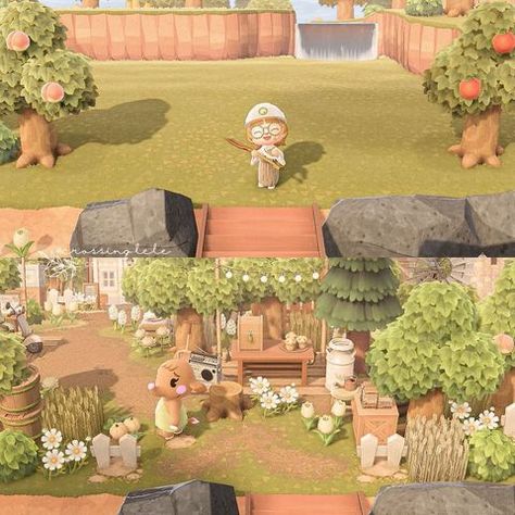 ↳ ♡₊˚. Lea | Acnh gaming🧸 (@crossing.lele) • Instagram photos and videos Spring Island Acnh, Cottagecore Yard, Entrance Ideas Animal Crossing, Acnh Island Entrance, Acnh Entrance Ideas, Acnh Entrance Inspiration, Acnh Island Entrance Ideas, Forestcore Acnh, Acnh Entrance