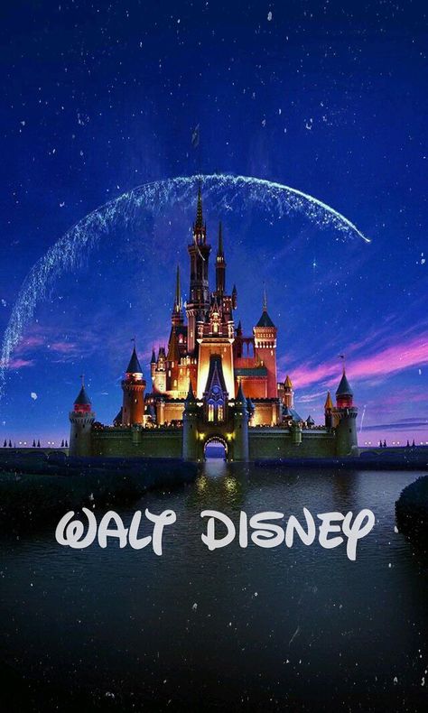 Disney 100th Anniversary Wallpaper, Disney Plus Wallpaper, Disney Logo Wallpaper, Walt Disney Wallpaper, Disney Castle Logo, Walt Disney Castle, Disney Lockscreen, Chateau Disney, Disney Phone Backgrounds