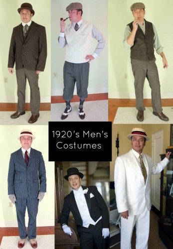 Click to learn how to create 7 different 1920s men's looks. Men’s 1920’s Outfit, Gatsby Style Mens, Men’s Gatsby Outfit, 1920s Outfit Ideas Men, Gatsby Outfit For Men, Great Gatsby Party Outfit For Men, Great Gatsby Party Outfit Men, Great Gatsby Mens Fashion, Gatsby Party Outfit For Men