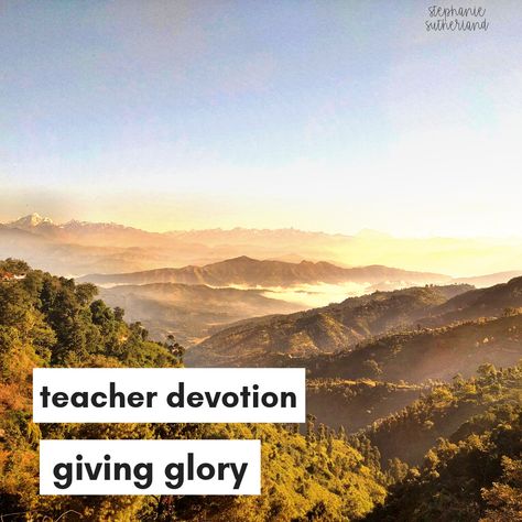 Devotional For Teachers, Devotions For Teachers, Teacher Devotions, Simple Classroom, Teacher Breakfast, God Made You, Teacher Conferences, Love Your Family, Care For Others