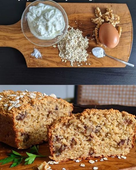 Oatmeal Breakfast Bread, Oatmeal Bread No Flour, Bread No Flour, Oat Recipes, Oatmeal Bread, Bread Soft, Tasty Bread Recipe, Best Bread, No Rise Bread