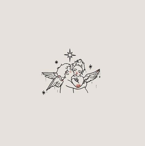 Flower Tattoos Daisies, Cherub On Cloud Tattoo, Oh Well Tattoo, Cupid Tattoo, Characters From Movies, Wrist Tattoo Designs, Cherub Tattoo, Cute Tiny Tattoos, Ange Demon