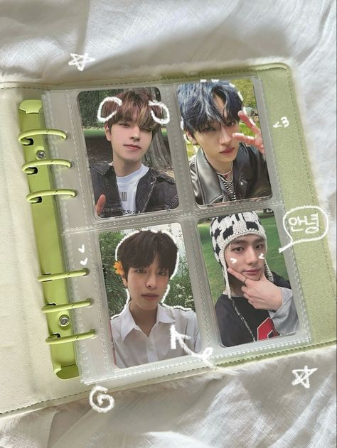 Stay Core Aesthetic, Photocard Binder Aesthetic, Photocard Binder Ideas, Kpop Pc Binder, Photocard Binder Cover, Photocard Collection Aesthetic, Kpop Photocards Aesthetic, Binder Inspiration, Photo Card Binder