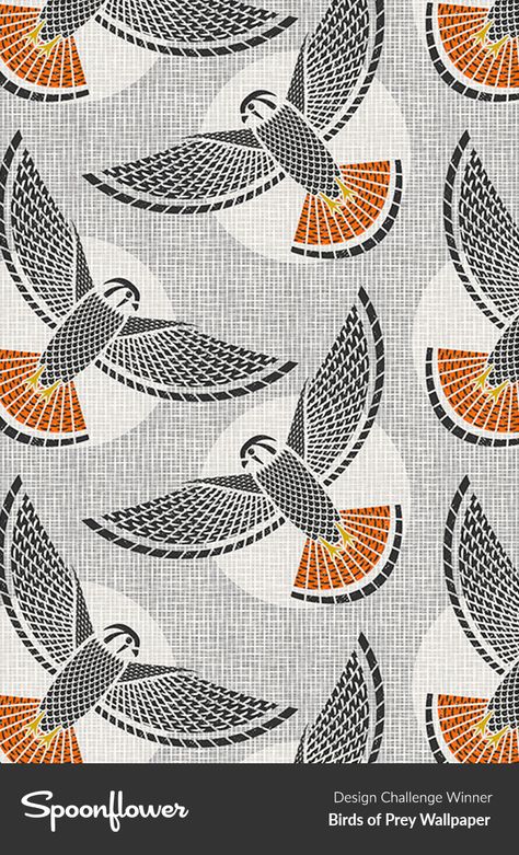 Tj Max, Water Printing, Etsy Fabric, Kestrel, Bird Wallpaper, Grasscloth Wallpaper, Birds Of Prey, Prepasted Wallpaper, Free Prints