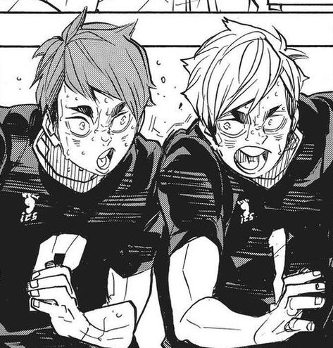 Miya Twins, Miya Atsumu, Haruichi Furudate, Haikyuu Volleyball, Volleyball Anime, Haikyuu Ships, Haikyuu Manga, Haikyuu Fanart, Anime Character Drawing