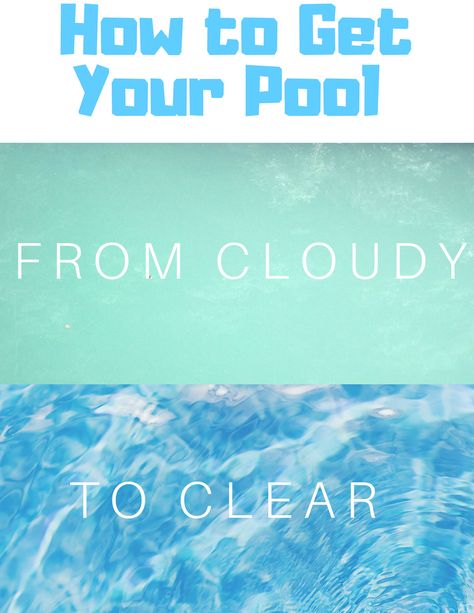 Pallet Deck Around Pool, Pool Chemicals For Beginners, Backyard Hideaway, Cleaning Above Ground Pool, Cement Pond, Diy Pools, Green Pool Water, Cloudy Pool Water, Pool Opening