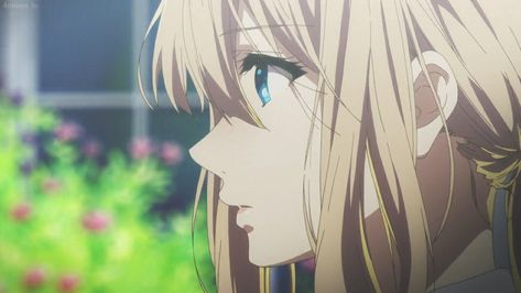 Anime Side View, Side View Of Face, Side View Drawing, Violet Evergarden Anime, Kyoto Animation, Waifu Material, Violet Evergarden, Drawing Templates, Character Poses