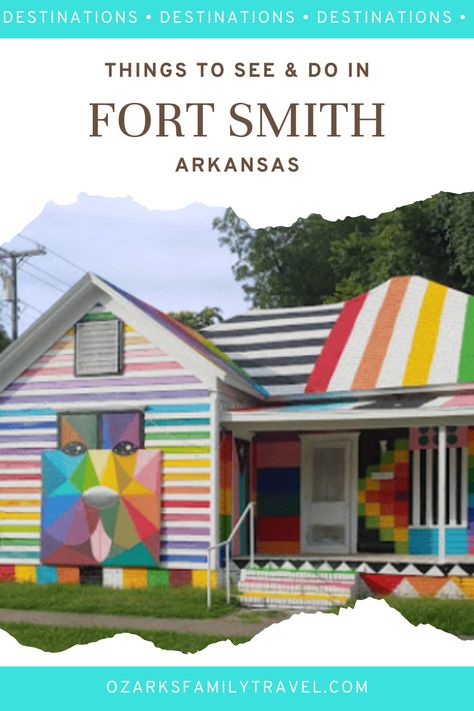 Looking for something fun to do with the family. Explore the gateway to the Western Frontier in Fort Smith, Arkansas. #ozarksfamilytravel #familyvacationideas #travelingwithkids Fort Smith Arkansas Things To Do, Fort Smith Arkansas, Fitness Trail, Western Frontier, Trail Of Tears, Fort Smith, Nature Center, House Museum, Native American History