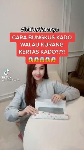 Tutor Bungkus Kado, Instagram Tutorial, Paper Crafts, Instagram