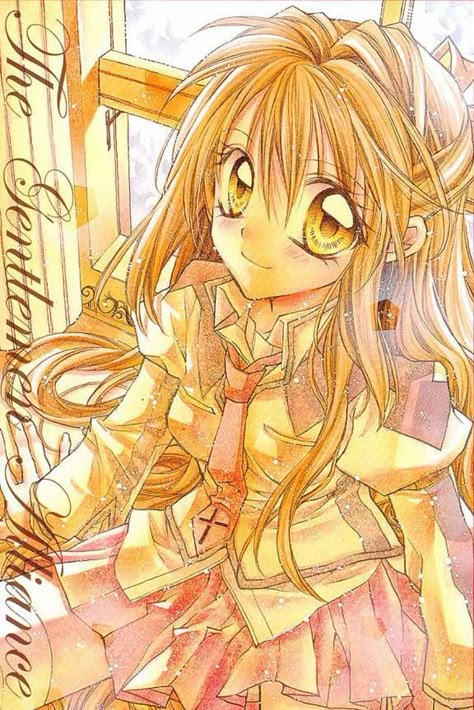 It's Haine-chan!!!! I love this character so much! Shojo Aesthetic, Tanemura Arina, Shinshi Doumei Cross, Arina Tanemura, The Gentlemen, Animation Artwork, Old Anime, Shoujo Manga, Manga Love