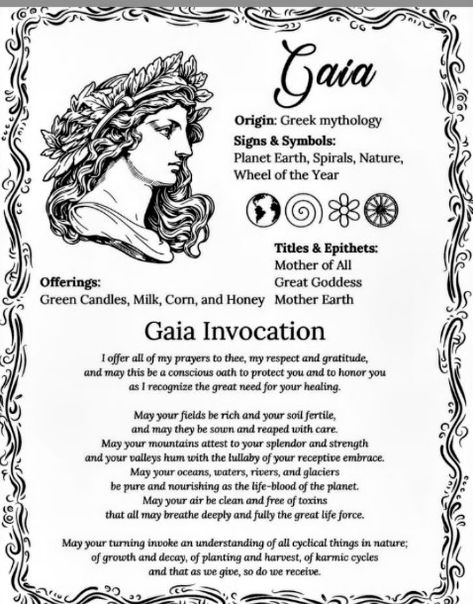 Goddess Gaia Symbol, Gaia Greek Mythology, Gaia Symbol, Gaia Altar, Gaia Tattoo, Gaia Goddess, Mother Gaia, Halloween Crafts Decorations, Pentecost