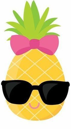 Pineapple Clipart, Pineapple Theme, Pineapple Birthday, Aloha Party, Fruit Birthday, Flamingo Birthday Party, Fiesta Tropical, Pineapple Parties, Hawaii Party