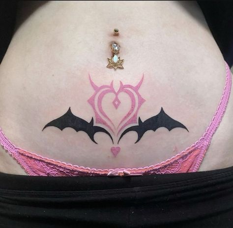 Sucubus Womb Tattoo, Succubus Tattoo Womb, Succubus Mark Tattoo, Womb Tattoo, Succubus Tattoo, Belly Tattoos, Cute Little Tattoos, Stomach Tattoos, Dream Tattoos