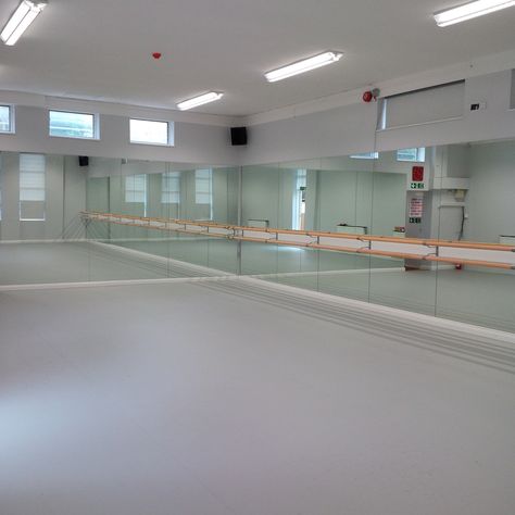 Installation of our ActiSprung Dance Floor, Optimax Studio Mirrors and Endura Ballet Barres at Box Hill School.  www.theballetbarrecompany.com School Dance Room, Studio Mirrors, Ballet Barres, Ballet Room, Dance Studio Design, Dance Studio Decor, Home Dance Studio, Dance Studio Owner, Kpop Shifting