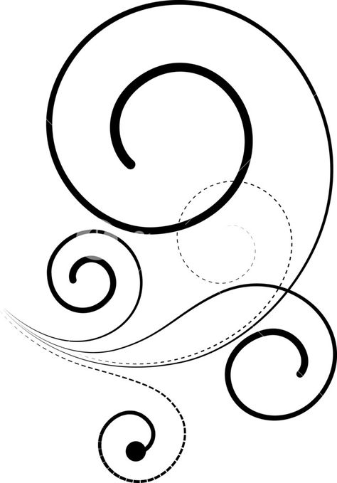 Spiral Floral Design