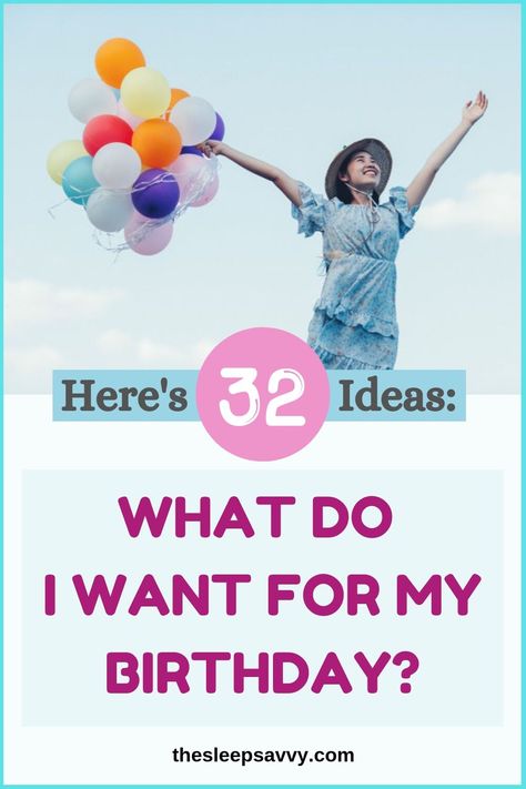 What do I want for my birthday? More deep sleep! Whether it's her 21st, 30th, 50th or 90th birthday, here are 32 gift ideas that everyone loves! What Do I Want For My Birthday Ideas, Birthday Present For Myself Gift Ideas, What Can I Do For My Birthday, 24th Birthday Gift Ideas For Her, What Can I Do On My Birthday, What To Do On My Birthday, What To Do For My Birthday, What I Want For My Birthday, What Do I Want For My Birthday