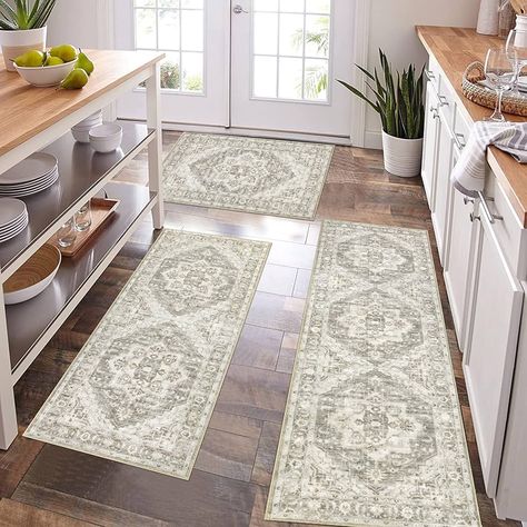 Amazon.com: Pauwer Farmhouse Kitchen Rugs Sets of 3, Kitchen Runner Rugs Non Slip Washable, Boho Kitchen Mats for Floor, Indoor Door Mat Entrance, Laundry Room Rug, Thick Kitchen Floor Mat Carpet : Home & Kitchen Farmhouse Kitchen Rug, Kitchen Runner Rugs, Farmhouse Kitchen Rugs, Kitchen Rugs Washable, Kitchen Area Rugs, Indoor Door Mat, Kitchen Rugs And Mats, Indoor Door, Laundry Room Rugs