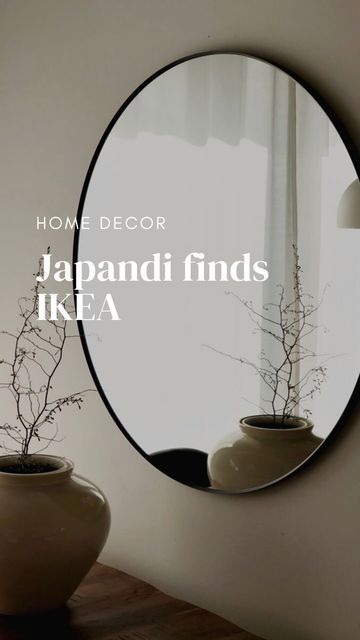 Aleksandra Lozinska on Instagram: "💬Comment “Japandi Finds” 💬 for clickable links. I’m thrilled to introduce my new series, exploring the art of Japandi home decor on a budget! 🏡✨ Many of you requested IKEA products, and I’ve curated a selection that perfectly embodies the harmonious blend of Japanese minimalism and Scandinavian coziness. IKEA has so many products that I am sure there will be part two 👌🏼Table inpiration photo is from pinterest from @sallashouse ❤️ #JapandiOnABudget #IKEAFinds #HomeDecorInspiration #Japandi #Neutrals" Scandinavian Interior Ikea, Japandi Ikea Living Room, Ikea Japandi Style, Japandi Ikea Hack, Japandi Mirror, Ikea Japandi, Japandi Interiors Moodboard, Japandi Ikea, Japandi Entryway