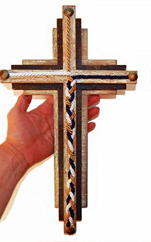 Wooden Crosses Diy, Unity Braid, Unity Cross, Rustic Wood Cross, Cord Of Three Strands, Wedding Cross, Wooden Crosses, Cross Crafts, Cinderella Story