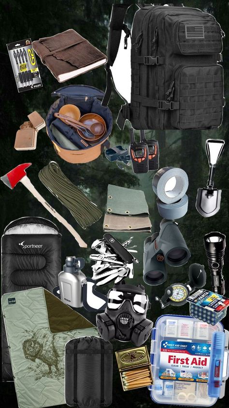 Hiking Necessities, Scout Bag, Survival Pack, Camping Gear Survival, Scout Bags, Tactical Gear Loadout, Apocalypse Survival, Rv Trailers, Edc Gear