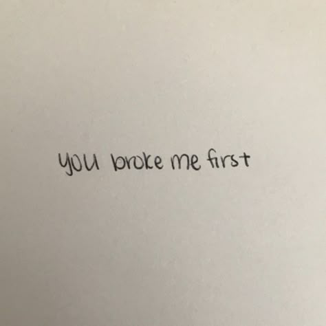 Heart Brake Tattoos, You Broke Me First Quotes, Broke Heart Tattoo, Breakup Tattoo Ideas, Eww Feelings, Break Up Quotes And Moving On, Reflection Tattoo, Relationship Drawings, Husband Ideas