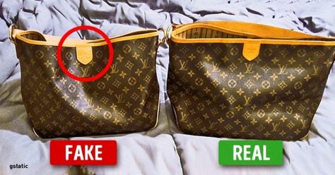 7 ways to spot a fake designer handbag Τσάντες Louis Vuitton, Tas Louis Vuitton, Tas Lv, Real Louis Vuitton, Sac Louis Vuitton, Fake Designer Bags, Fake Designer, Estilo Hippie, Lv Handbags