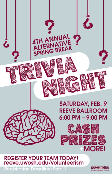 Quiz Flyer Design, Quiz Graphic Design, Quiz Night Poster, Trivia Design, Sale Poster Ideas, Trivia Poster, Trivia Night Flyer, Quiz Poster, Bloxburg School