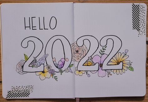 2023 Bujo Cover Ideas, 2023 Bujo Ideas, 2023 Journal Cover Page, Bujo 2022 Cover Page, Bujo Front Page, Bullet Journal 2024 Cover Page, 2024 Bujo Cover, Year Bullet Journal Cover, 2022 Title Page