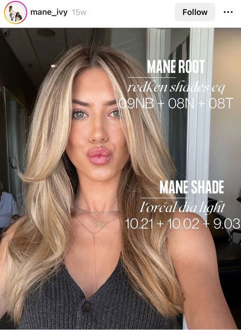 Old Money Blonde, Blonde Hair Tips, Fall Blonde Hair, Redken Shades, Hair Color Formulas, Blending Gray Hair, Long Hai, Hair Shades, Hair Color And Cut