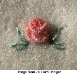 Tutorial: Bullion rose – Needle Work Bullion Rose, Crewel Embroidery Tutorial, Bullion Embroidery, Brazilian Embroidery Stitches, Hand Stitches, Subversive Cross Stitch, Crochet Swimwear, Embroidery Stitches Tutorial, Brazilian Embroidery