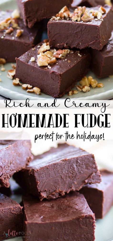 Homemade fudge has never been easier than with this creamy, easy chocolate fudge recipe! It's only 4 ingredients made of sweetened condensed milk, chocolate chips, cocoa powder, and butter. Best Fudge Recipes Condensed Milk, French Fudge Recipe, Chocolate Fudge With Sweetened Condensed Milk, Condensed Milk Gluten Free Recipes, Fudge Recipes No Condensed Milk, Quick Fudge Condensed Milk, Chocolate Fudge Sweetened Condensed Milk, Magic Fudge Recipe, Recipes Using Coconut Milk Desserts