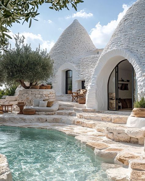 Jean Jacques Colangelo | WHITE MASSERIA Masseria Apulian Masseria Masseria Pugliese Masseria Bianca Architettura Architecture Design AI Design Masseria in… | Instagram Architectural Masterpieces, Inspiring Architecture, Glass Facade, Historic Landmarks, Modern Skyscrapers, Roman Architecture, Baroque Architecture, Organic Architecture, Glass Facades