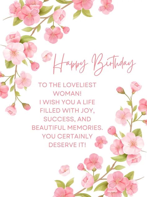 Happy Birthday Beautiful Lady - 36 Wishes (+Images) | I-Wish-You Happy Birthday Woman Wishes, Happy Birthday Lady Woman, Happy Birthday Woman Beautiful, Birthday Wishes For A Lady, Happy Birthday To A Special Lady, Happy Birthday Beautiful Lady Classy, Lady Birthday Wishes, Happy Birthday Special Lady, Happy Birthday Classy