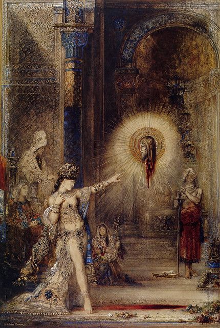 Gustave Moreau, The Apparition, Rennaissance Art, Art Ancien, Biblical Art, Arte Inspo, Jean Baptiste, A4 Poster, Ethereal Art