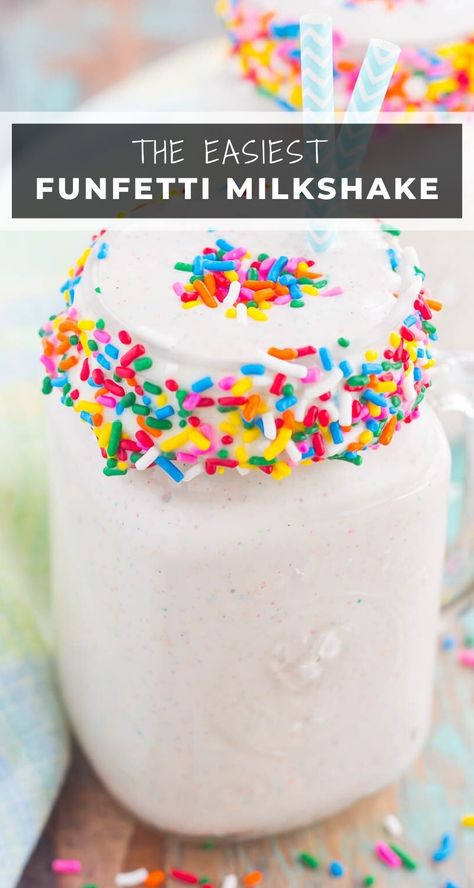 Cake Batter Milkshake, Cake Batter Shake, Birthday Cake Batter, Pies Chocolate, Creamy Vanilla Ice Cream, Cake Batter Ice Cream, Chocolate Tarts, Oreo Desserts, Lemon Tarts