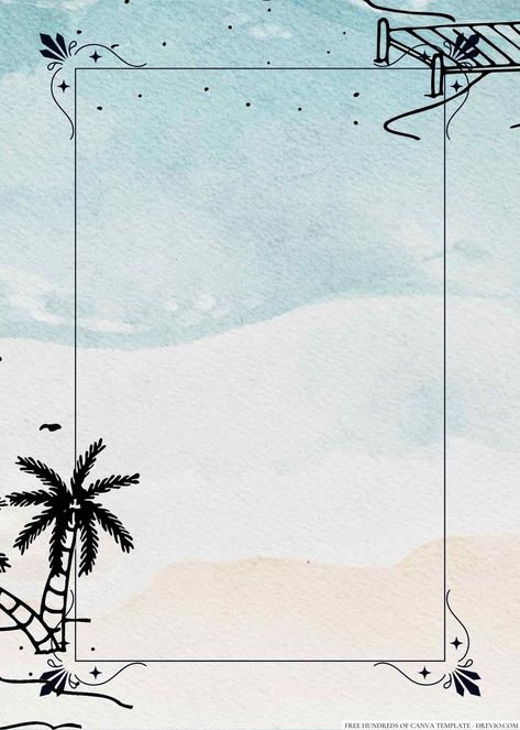 Awesome 14+ Panoramic Beach View Sketch Canva Wedding Invitation Templates Greetings, fellow beach bums! If you're planning a tropical beach wedding and want to wow your guests with an invitation that screams "beach vibes", then you're in luck. These Panoramic Beach View Ske... Beach Engagement Party, Beach Birthday Invitations, Blank Wedding Invitation Templates, View Sketch, Beach Sketches, Pool Party Invitation Template, Blank Wedding Invitations, Beach Party Invitations, Beach Invitations