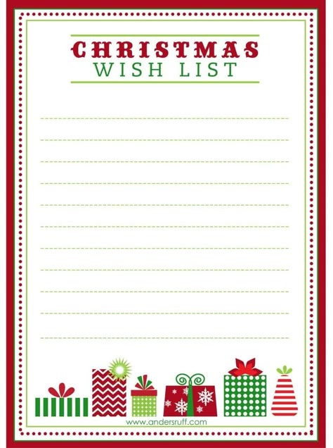 Christmas List Printable, Christmas Wish List Template, Christmas List Template, Christmas Card List, Santa Wish List, Christmas Checklist, Christmas Wish List, Free Printable Letters, Card Templates Printable