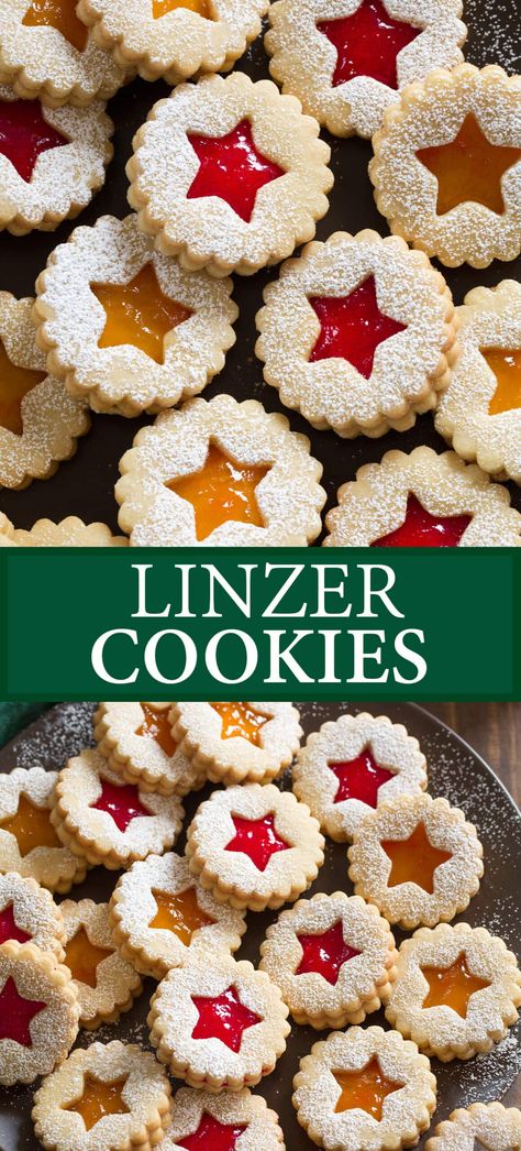 Xmas Sugar Cookies Recipe, Austrian Linzer Cookies, Linzer Tart Cookies Recipe, Linzer Cookies Without Almond Flour, Shortbread Linzer Cookies, Linder Cookies Recipe, Best Linzer Cookies Recipe, Easy Linzer Cookies, German Linzer Cookies Recipe