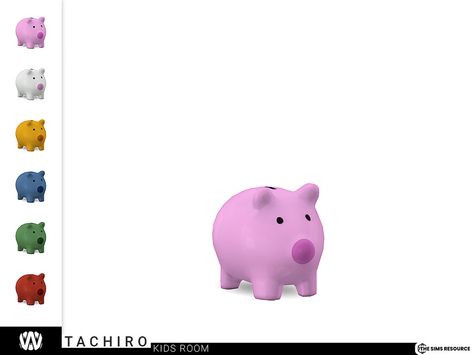 Money Pig, Die Sims 4, Cc Furniture, Sims 4 Clutter, Sims 1, Sims 4 Build, Cc Sims, December 2024, Animal Skin