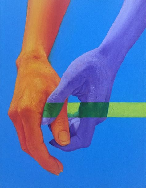 Jonas Wood, Blind Art, Show Of Hands, Elements Of Color, Color Blind, Inspirational Artwork, A Level Art, Elements Of Art, Funky Art