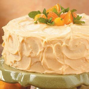 Orange Layer Cake Recipe, Baking Deserts, Orange Layer Cake, Orange Buttercream, Sweet Bakes, Orange Cake Recipe, Layer Cake Recipes, Gateaux Cake, Monkey Bread