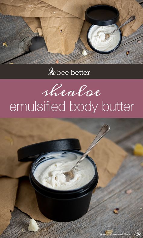 Emulsified Body Butter, Kitchen Apothecary, What Is Health, Body Butters Recipe, Diy Kosmetik, Brown Spots Removal, Unrefined Shea Butter, Homemade Products, Homemade Beauty