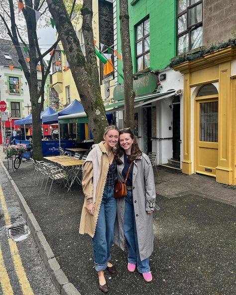 no trip to Ireland is complete without @carolinemooney23 ☘️ Dublin Style Winter, Dublin Ireland Outfits Fall, Ireland Outfits March, Dublin Ireland Outfits, Ireland November, Ireland Fits, Ireland Winter, Ireland Outfits, Trip To Ireland