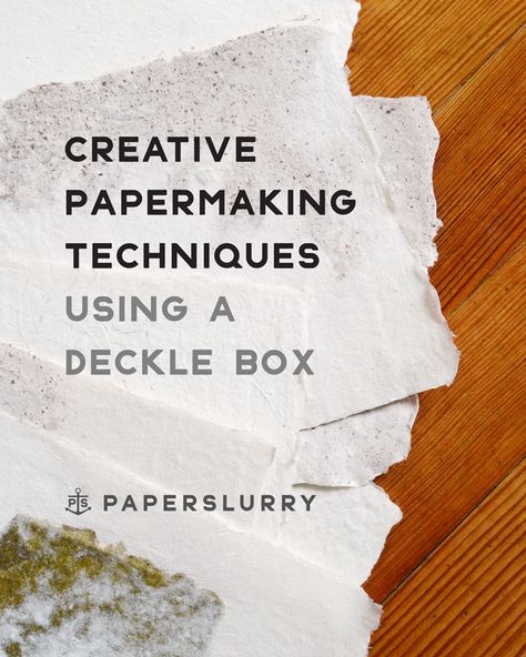 Handmade paper grants a particular kind of creative freedom for the artist—by creating your own sheets of paper, you're able to go beyond the surface of paper Handmade Paper Art, Book Art Projects, Unique Words, Handmade Books, Halloween Paper, Book Binding, Origami Paper, Paper Projects, Sheet Of Paper