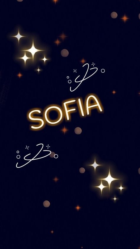 Sofia Name, Name Wallpaper, Sofia