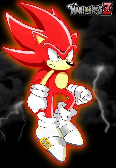 Fire Sonic, Sonic The Hedgehog Drawing, The Hedgehog Drawing, Red Sonic, Hedgehog Drawing, I See Fire, Sonic Videos, Fan Drawing, Sonic Fan Characters