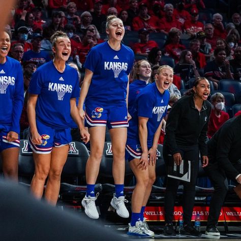 Kansas Women's Basketball (@KUWBball) / Twitter Ku Football, List Of Careers, Ku Basketball, James Naismith, The Shocker, Rock Chalk, Toys For Tots, George Washington University, University Of Kansas