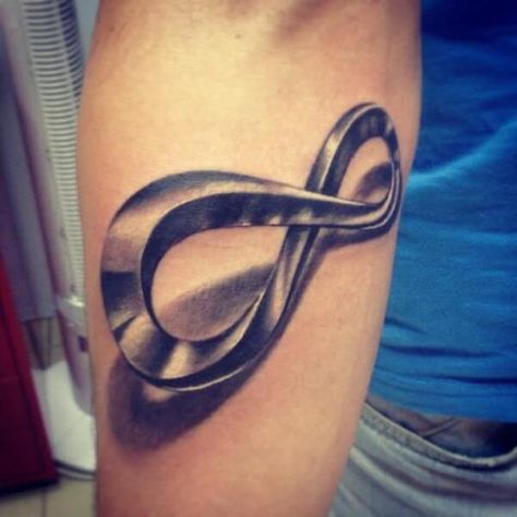 Infinity Tattoo For Men, 3d Tattoo Ideas, Infinite Tattoo, Infinity Symbol Tattoo, Infinity Tattoo Designs, Sleeve Tattoos For Guys, Small Shoulder Tattoos, Back Shoulder Tattoos, Tattoo Cover Up Ideas