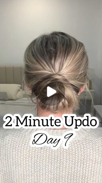 Updos For Medium Length Hair Tutorial, Quick Updos, Easy Updos For Medium Hair, Hair Up Do, Hair Challenge, Easy Updo Hairstyles, Easy Updo, Hair Tricks, Easy Bun